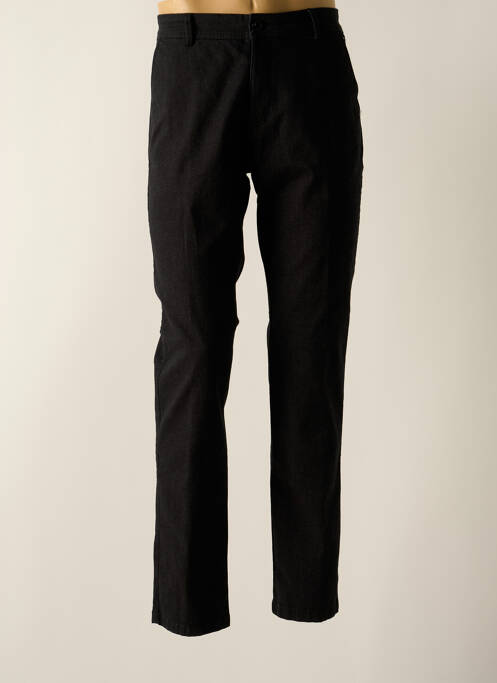 Pantalon chino noir DELAHAYE pour homme