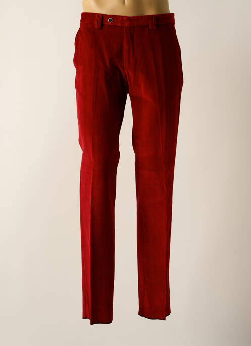 Pantalon chino rouge VELCOREX pour homme