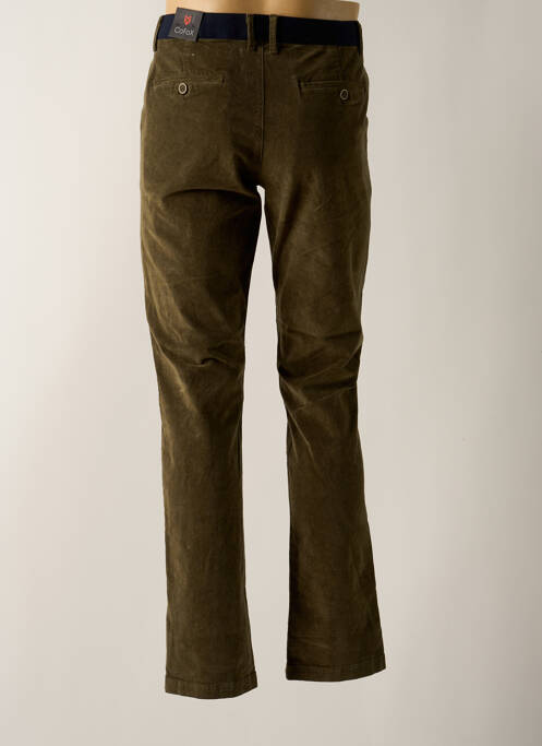 Pantalon chino vert COFOX pour homme