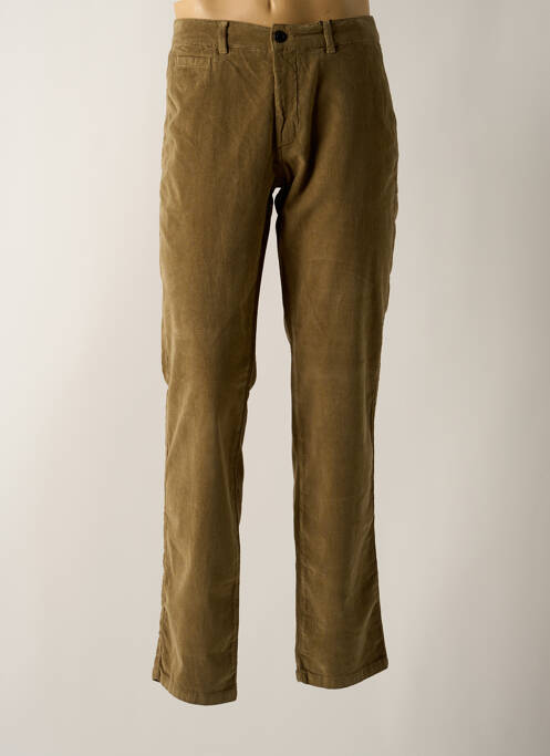 Pantalon chino vert DELAHAYE pour homme