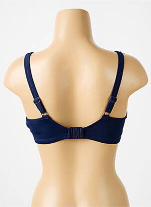 Haut de maillot de bain stretch haut soutien-gorge emboitant bleu ELOMI femme