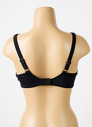 Haut de maillot de bain stretch haut soutien-gorge emboitant noir ELOMI femme
