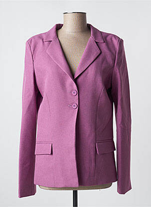 Blazer poches violet LUMINA femme