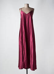 Robe longue rouge ANGELA DAVIS pour femme seconde vue