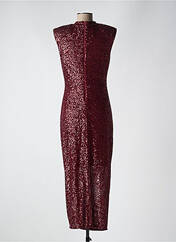 Robe longue rouge ANGELA DAVIS pour femme seconde vue