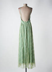 Robe longue vert LUMINA pour femme seconde vue