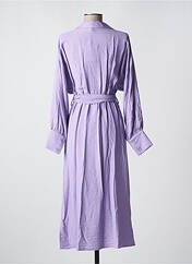 Robe longue violet LUMINA pour femme seconde vue