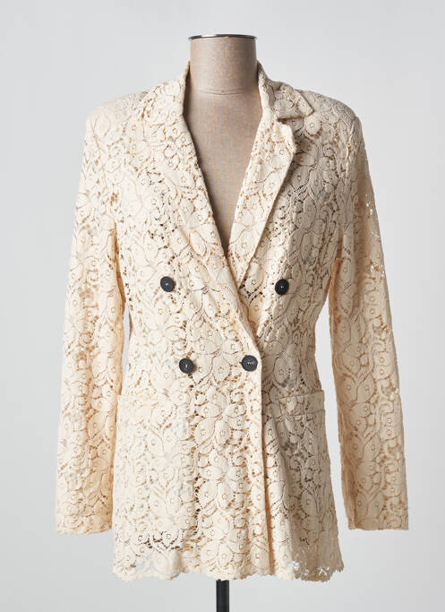 Blazer beige ANGELA DAVIS pour femme