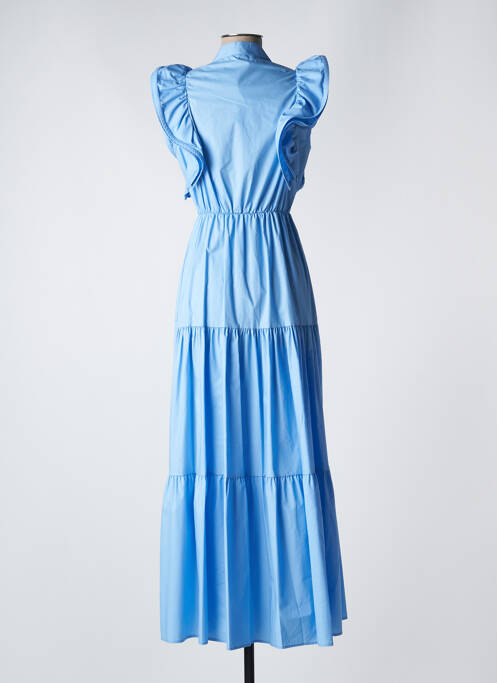 Robe longue bleu ANGELA DAVIS femme