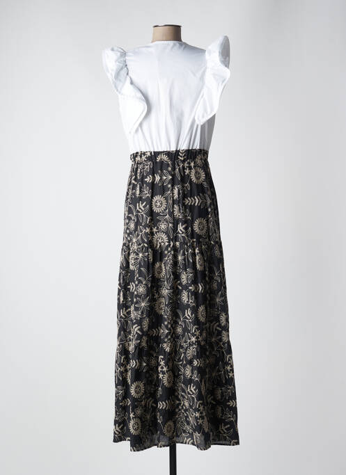 Robe longue noir ANGELA DAVIS pour femme