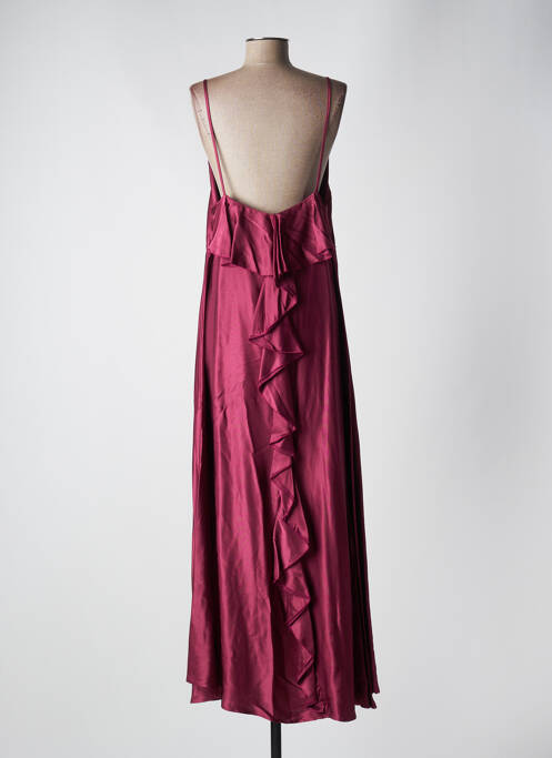 Robe longue rouge ANGELA DAVIS femme