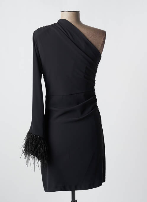 Robe mi-longue noir THE LULÙ pour femme