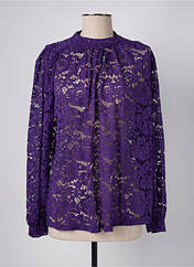 Blouse violet LUMINA pour femme seconde vue