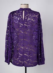 Blouse violet LUMINA pour femme seconde vue