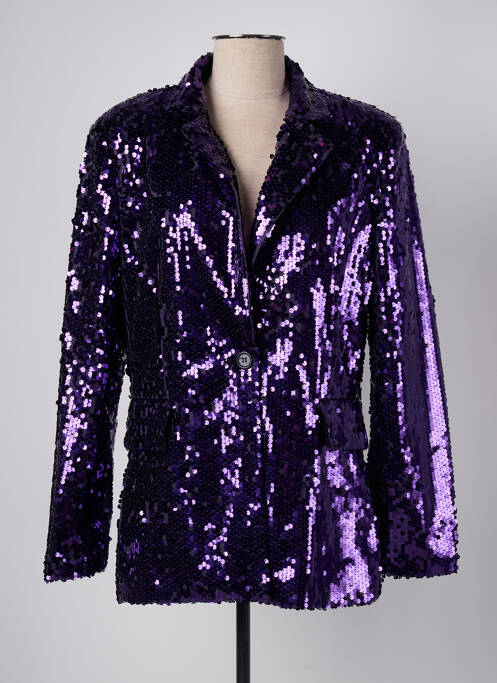 Blazer violet LUMINA pour femme