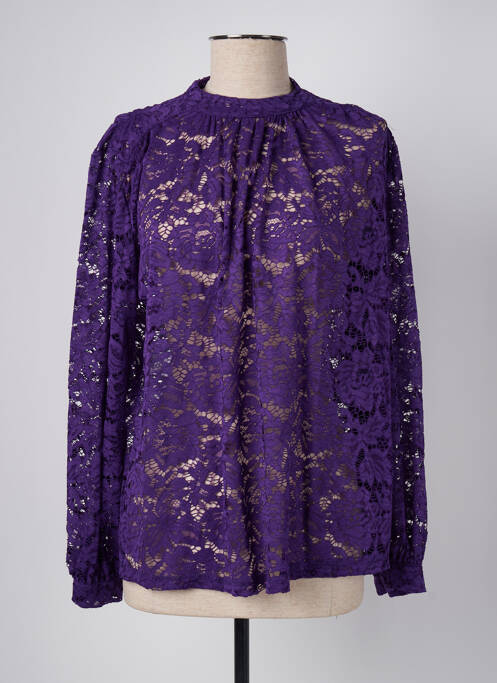 Blouse violet LUMINA pour femme