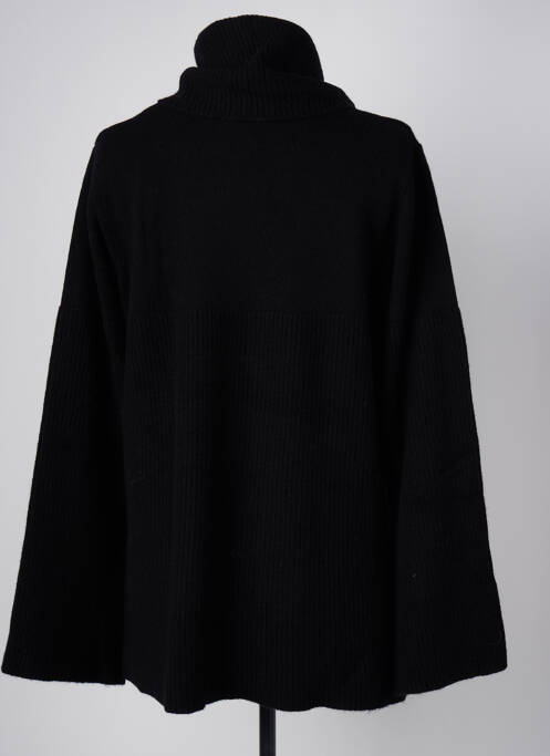 Pull col roulé noir DIANA GALLESI pour femme