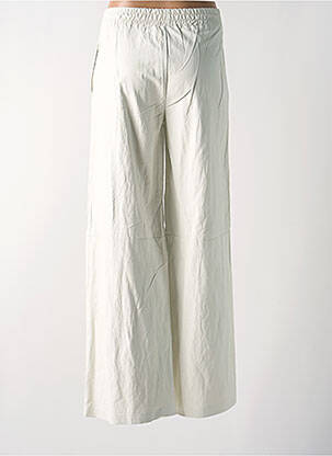 Pantalon flare taille élastique taille haute gris ANGELA DAVIS femme