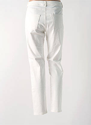 Jeans coupe slim stretch taille normale blanc DIANA GALLESI femme