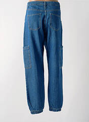 Pantalon cargo bleu ANGELA DAVIS pour femme seconde vue