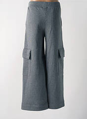 Pantalon cargo gris ANGELA DAVIS pour femme seconde vue