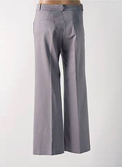 Pantalon flare gris ANGELA DAVIS pour femme seconde vue