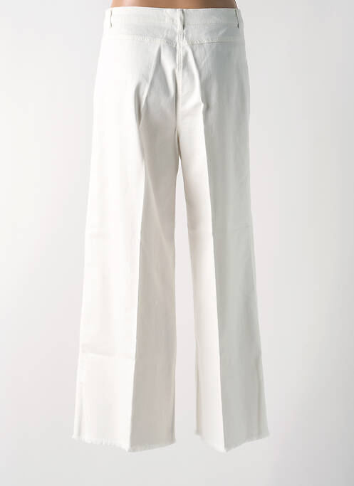 Jean coupe flare blanc DIANA GALLESI pour femme