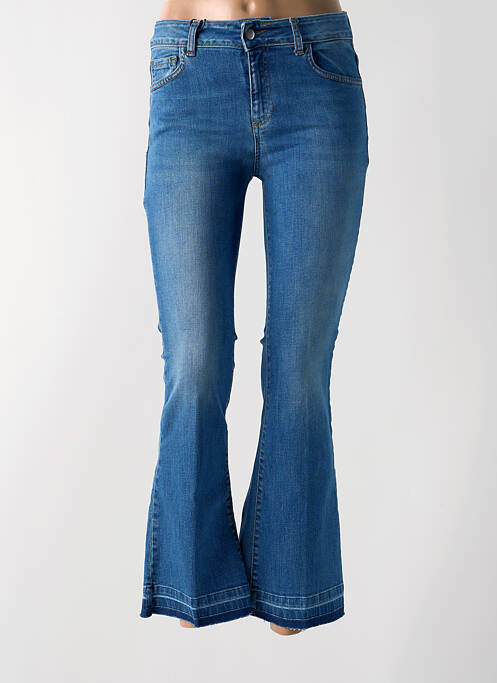 Jeans bootcut bleu ANGELA DAVIS pour femme