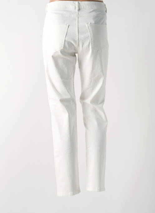 Jeans coupe slim blanc DIANA GALLESI pour femme