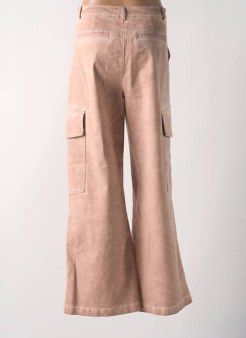 Pantalon cargo rose ANGELA DAVIS femme