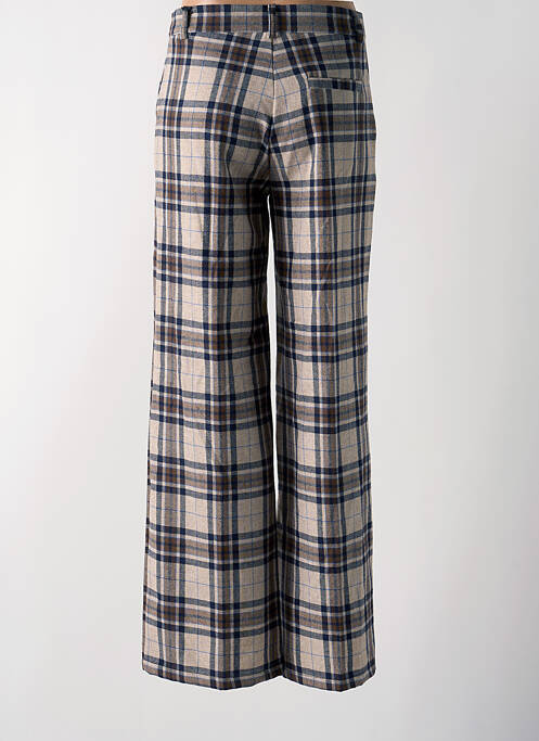 Pantalon flare beige ANGELA DAVIS femme