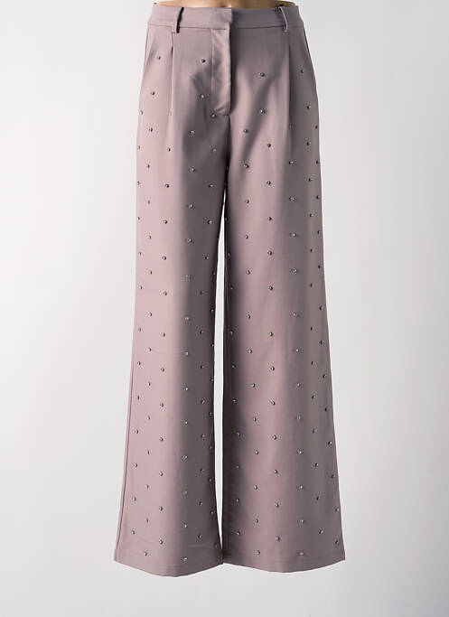 Pantalon flare rose LUMINA pour femme