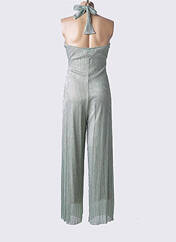 Combi-pantalon vert ANGELA DAVIS pour femme seconde vue