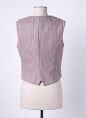 Gilet sans manche beige ANGELA DAVIS pour femme seconde vue