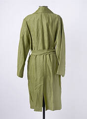 Trench vert ANGELA DAVIS pour femme seconde vue