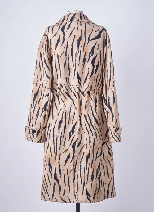 Manteau long beige CARLA MONTANARINI pour femme