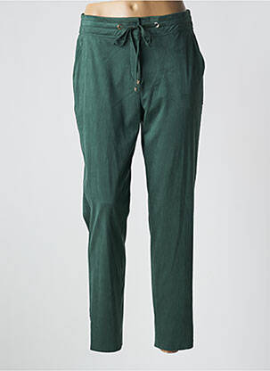 Pantalon slim taille élastique taille normale vert DIANA GALLESI femme