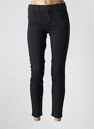Pantalon 7/8 stretch taille normale noir CARACTERE femme