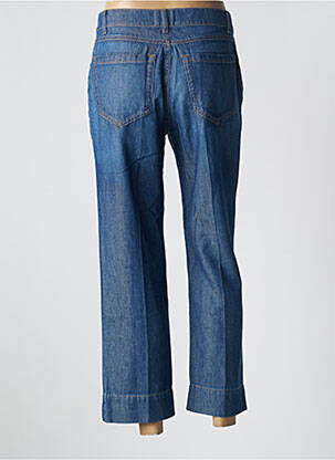 Jeans coupe droite taille haute taille haute bleu ANGELA DAVIS femme
