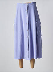 Jupe longue violet LUMINA pour femme seconde vue