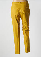 Pantalon slim jaune DIANA GALLESI pour femme seconde vue