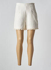 Short beige ANGELA DAVIS pour femme seconde vue