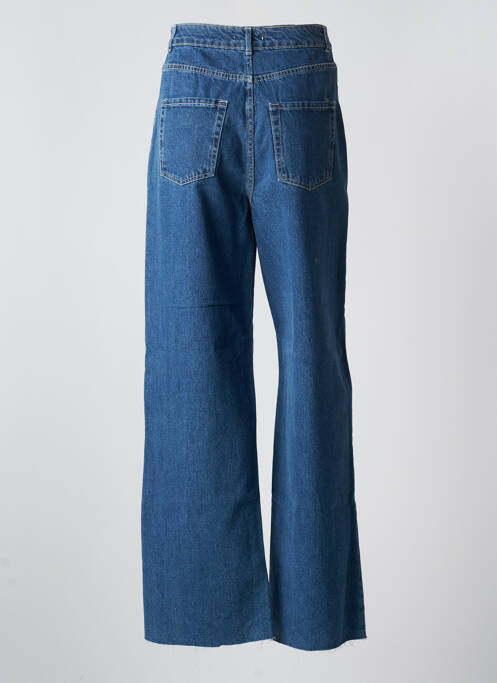 Jeans coupe large bleu LUMINA pour femme