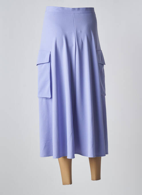 Jupe longue violet LUMINA pour femme