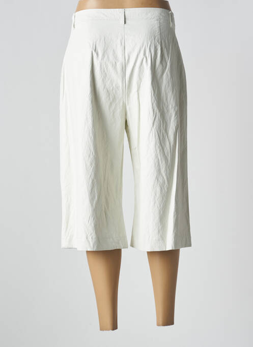 Pantacourt blanc ANGELA DAVIS pour femme