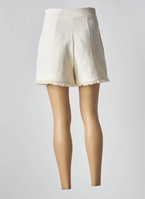 Short beige ANGELA DAVIS pour femme