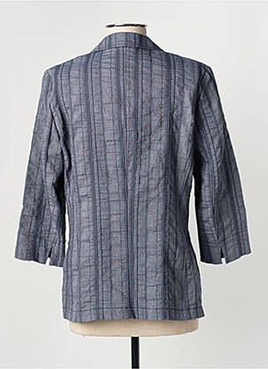 Blazer coupe cintrée bleu ERFO femme