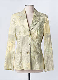Blazer poches jaune FRANK WALDER femme