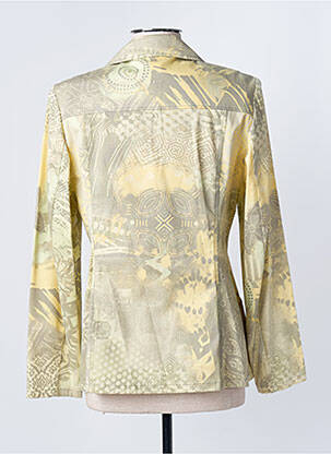 Blazer poches jaune FRANK WALDER femme
