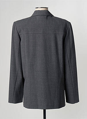 Chemisier coupe droite manches longues gris FRANK WALDER femme
